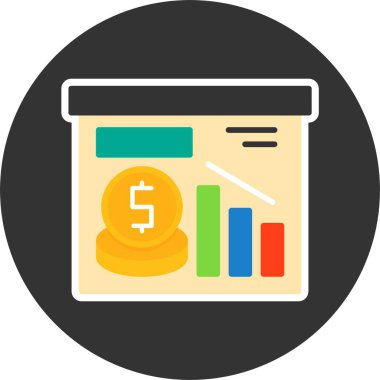 Durgunluk simgesi vektör illüstrasyonu 