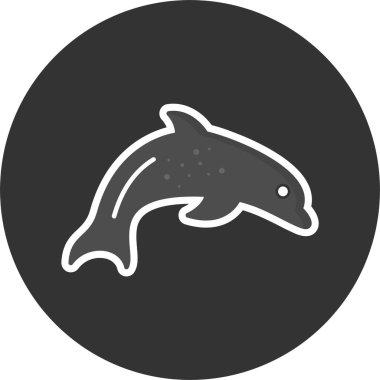 Yunus Ağı simgesi basit illüstrasyon