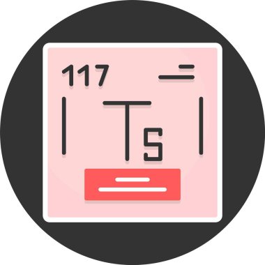 Tennessin web simgesi vektör illüstrasyonu