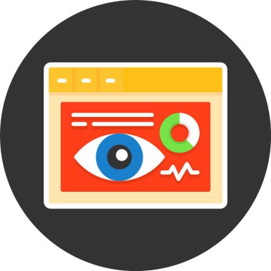 İzlenimler Web Simgesi, Basit İllüstrasyon