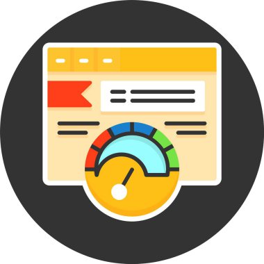 Puan simgesi beyaz arkaplanda izole edildi 