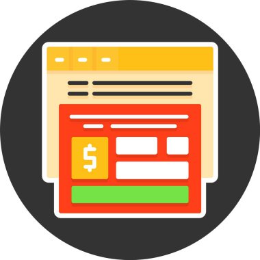 Ad Web Simgesi Harcadı, Basit Resimler