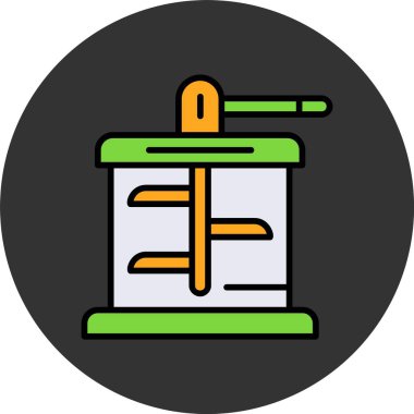 Cutter Web Simgesi, Basit İllüstrasyon