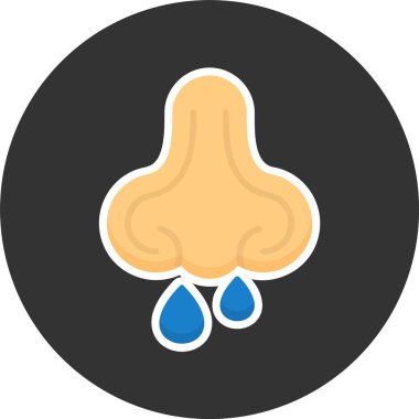 Burun Kanatan Web Simgesi, Basit İllüstrasyon