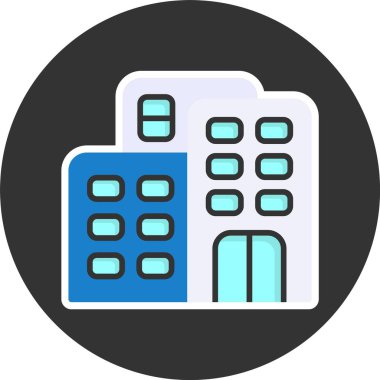 taslak biçimli bina, illüstrasyon 