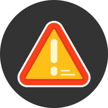 Ünlem işaretli uyarı işareti 