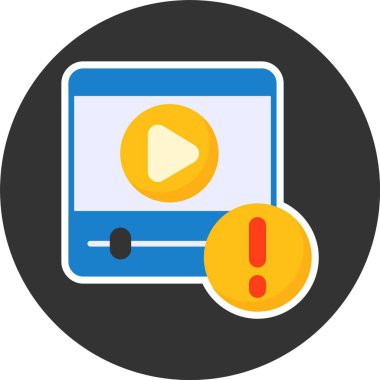 Play web icon simple illustration