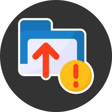 Depolama web simgesi, basit illüstrasyon