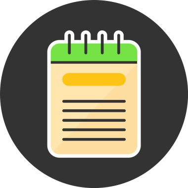 Belge web simgesi vektör illüstrasyonu yazılıyor