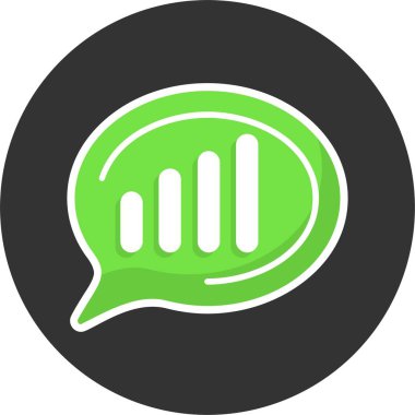 Sinyal Simgesi, Renkli Vektör İllüstrasyonu