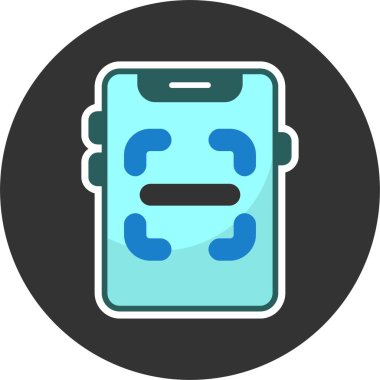 Tarayıcı Simgesi, Renkli Vektör İllüstrasyonu