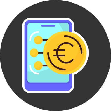 Avro web simgesi vektör illüstrasyonu 