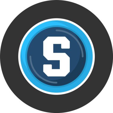 Sandbox logo web simgesi vektör çizimi 