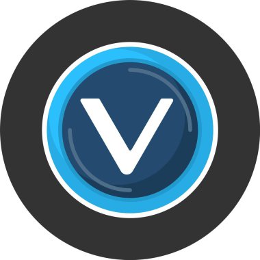  Damarlı logo web simgesi vektör illüstrasyonu 