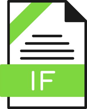 dosya biçimi simgesi, vektör illüstrasyonu basit tasarım