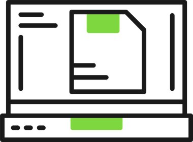 Kaydetme simgesinin vektör illüstrasyonu