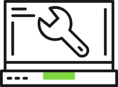 Araç Web Simgesi, Basit İllüstrasyon