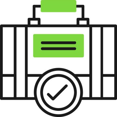 İş Fuarı Web Simgesi, Basit Resimler