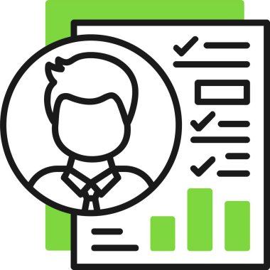 Değerlendirme simgesi beyaz arkaplanda izole edildi 