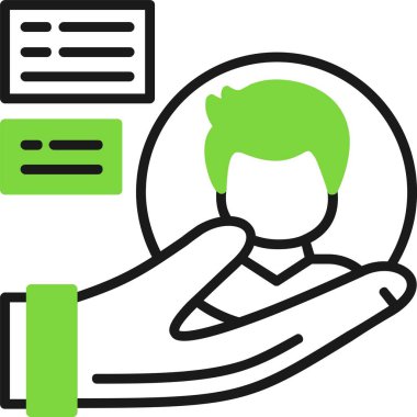 İçerme Web Simgesi, Basit İllüstrasyon