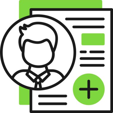 Renkli vektör illüstrasyonunu işe al 