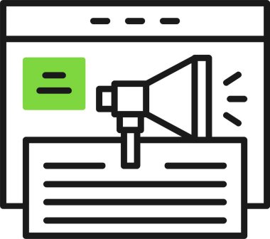 Beyaz arkaplanda sosyal ortam simgesi 