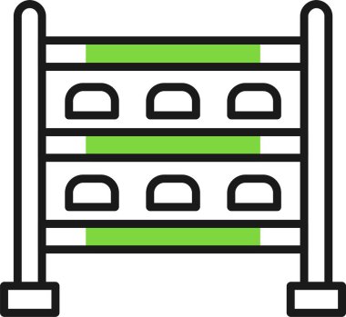  Ayakkabı askısı ağ simgesi 