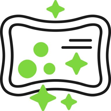 Sabun Web Simgesi, Basit İllüstrasyon