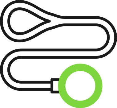  Köpek tasması ağ ikonu vektör illüstrasyonu 