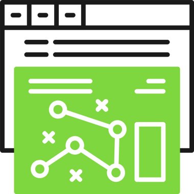 seo konsept simgesi, vektör illüstrasyonu basit tasarım