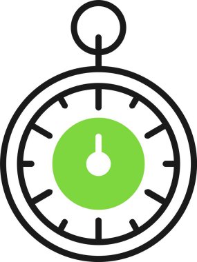 pusula simgesi, basit vektör çizimi tasarımı