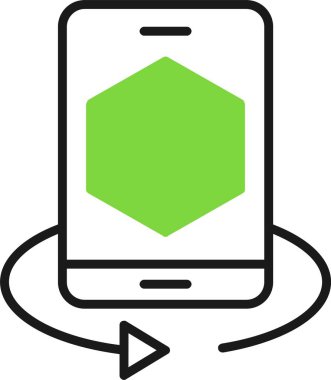 Projeniz için vektör taşınabilir simgesi