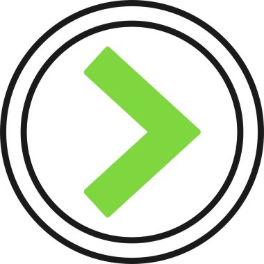 Arrow vektör simgesi illüstrasyonu