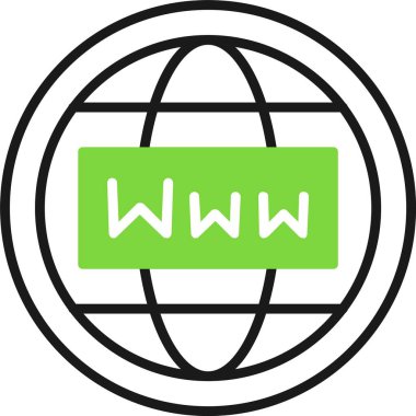 Web tasarım vektör çizgisi simgesi