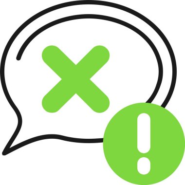 Hata simgesi, vektör çizimi