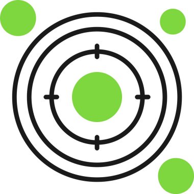 Beyaz arka plan üzerinde izole izleyici simgesi 