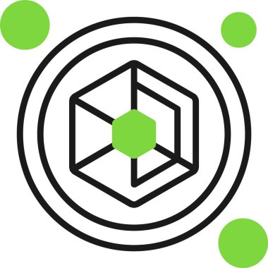 Beyaz arkaplanda örümcek ağı düğmesi