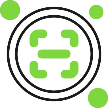 Tarayıcı Simgesi, Renkli Vektör İllüstrasyonu