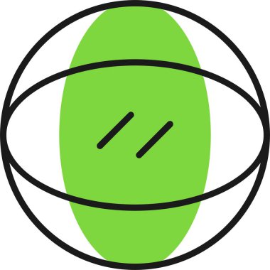 Eşsiz Dünya Küre vektör simgesi