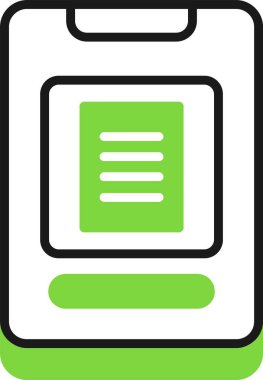 Eğitim uygulaması simgesi vektör illüstrasyonuName