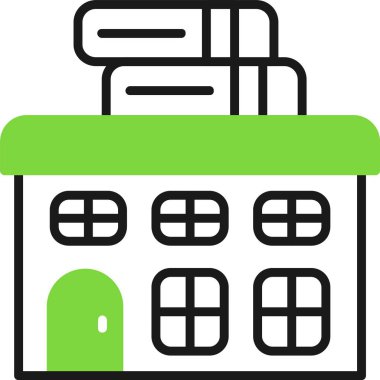 bina binası simgesi tam biçimli