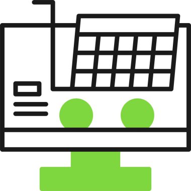 İnternet tarayıcısı çevrimiçi simgesi