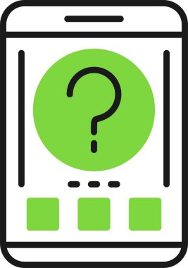 yardımcı vektör simgesi modern illüstrasyon vektörü illüstrasyonu