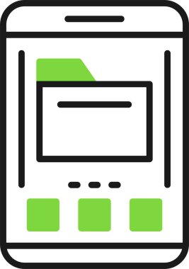 dizin simgesi, vektör illüstrasyonu basit tasarım