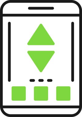 seo modern simgesinin vektör illüstrasyonu