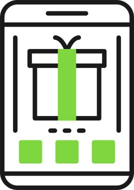 vektör kutusu dağıtım simgesi