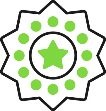 Yıldız. Web simgesi basit illüstrasyon