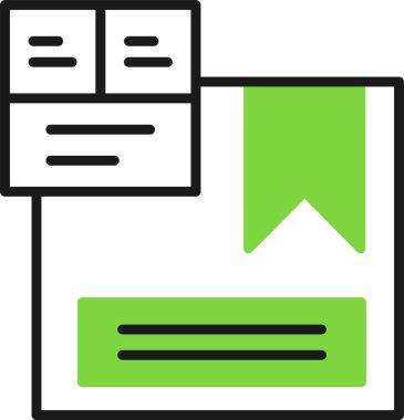 Web ve mobil simge, vektör illüstrasyonu