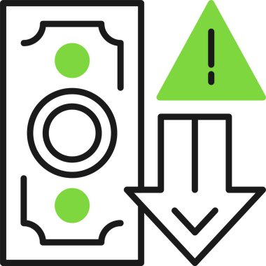 uyarı simgesi vektör illüstrasyonu