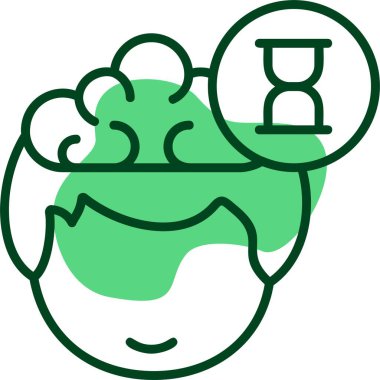  Zamanlayıcı simgesi, vektör illüstrasyonu 